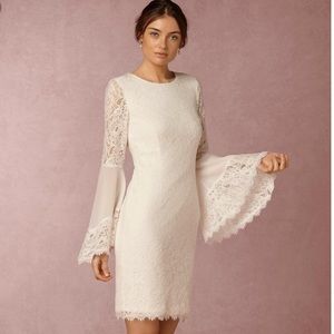 BHLDN Bell Sleeve Dress